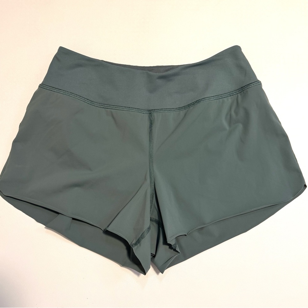 NOBULL Pace 3 Everyday Shorts Balsam Sage Green Athletic Workout Gym Shorts S - Picture 7 of 11
